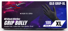 Load image into Gallery viewer, Car Chem Grip Bully Black Nitrile Gloves