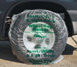 Masker Wheel Bag Plastic 16"