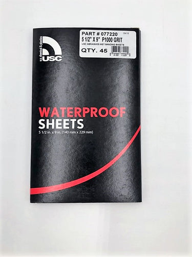 Wet/Dry Sheets 5-1/2 x 9