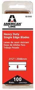 Single Edge Blade .012