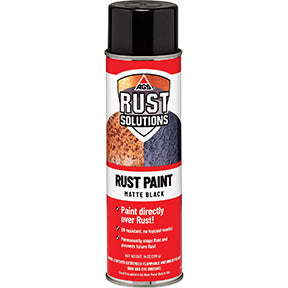 RS Matte Black Rust Paint Aerosol | CarChem