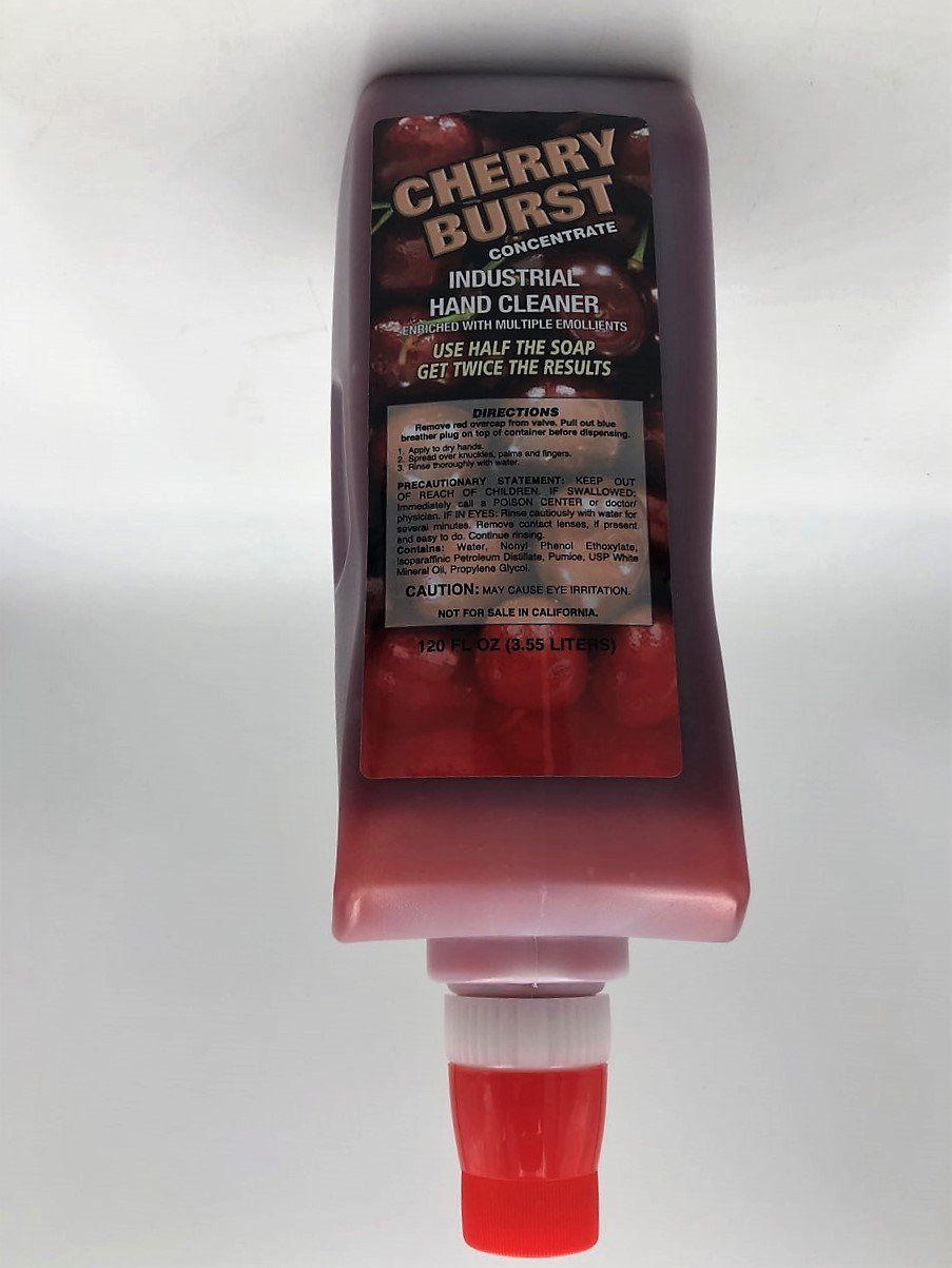 Cherry Burst Grit Hand Cleaner 120 oz
