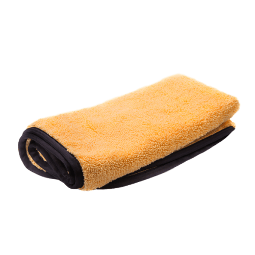 Microfiber Towel Yellow/Black
